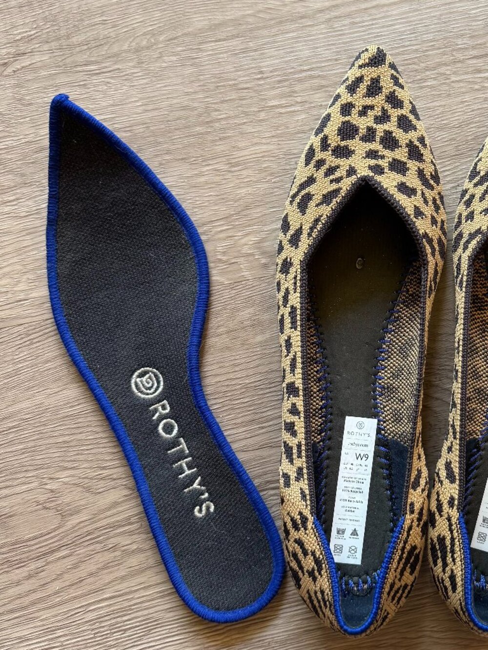 Rothy’s Animal Print Point Flat - Picture 2 of 6